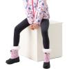 imageGreatonu Kids Snow Boots Waterproof Boys Girls Winter Boots Mid Calf Insulated Duck BootsLight Pink