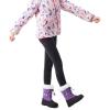 imageGreatonu Kids Snow Boots Waterproof Boys Girls Winter Boots Mid Calf Insulated Duck BootsPurpleCat