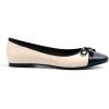 imageGreatonu Women Braid Shoes Square Toe Slip On Classic Ballet Flats