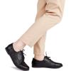 imageGreatonu Women Shoes Classic Lace Up Dress Oxfords Pointed Slip On Flats