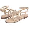 imageGreatonu Womens Braided Flat Sandals Comfortable Summer Casual Dressy Strappy SandalsBeige