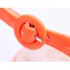 imageGreatonu Womens Closed Pointed Toe Pumps Low Heels Slingback Flats Shoes Orange Size 7 US