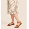 imageGreatonu Womens Flat Sandals Slip On Summer Gladiator Open Toe Braided Slingback ShoesCamel