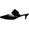 imageGreatonu Womens Kitten Heels Mules Point Toe Buckle Slip On Dress Sandals