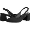 imageGreatonu Womens Slingback Block Heel Pointed Toe Dress Pumps ShoesBlack