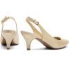 imageGreatonu Womens Slingback Kitten Heel Pointed Toe Dress Pumps ShoesGold 1