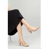 imageGreatonu Womens Slingback Kitten Heel Pointed Toe Dress Pumps ShoesNudePu