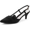imageGreatonu Women Shoes Comfortable Kitten Heels Slingback Dress Pumps
