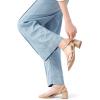 imageGreatonu Womens Braided Strappy Heeled Sandals 197 inch Low Chunky Block Heels Square Open Toe Ankle Strap Sandal Heels Dressy Sandals 2025 Party Wedding Prom ShoesBeige