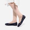 imageGreatonu Womens Flats Cut Out Round Toe Slip On Floral Ballet Flat Comfortable Lace Flats DressyNavy Blue