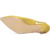imageGreatonu Womens Kitten Heels Pointed Toe Slingback Leather Insole Dress Pumps ShoesYellowSuede